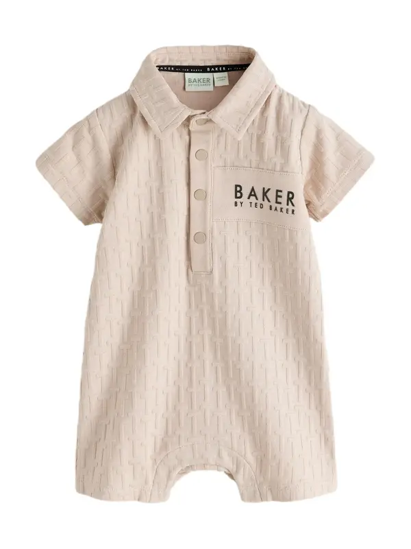 Baker by Ted Baker Baker by Ted Baker Dječji bodi  kameno siva / crna