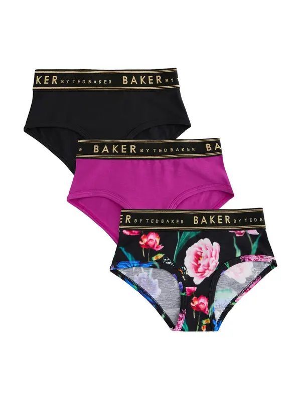 Baker by Ted Baker Baker by Ted Baker Gaće  tamno zelena / ljubičasta / roza / crna