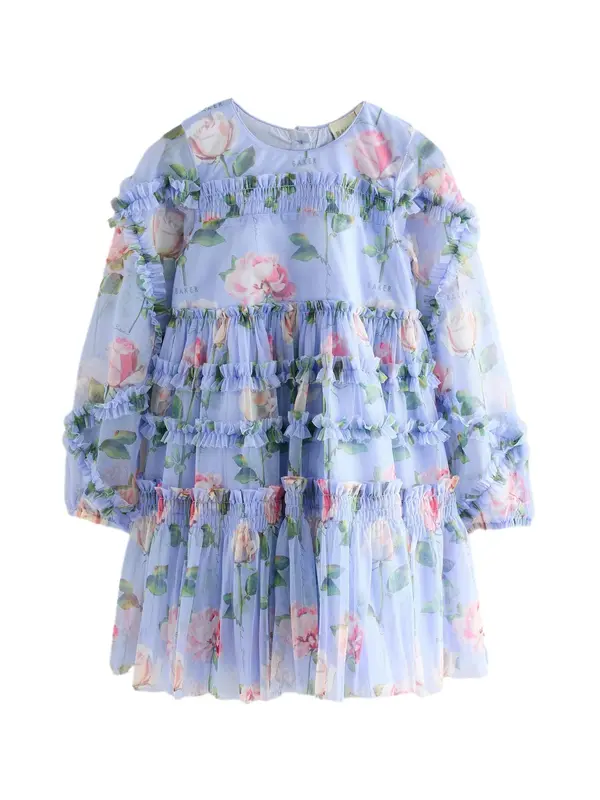 Baker by Ted Baker Baker by Ted Baker Haljina  svijetloplava / zelena / roza