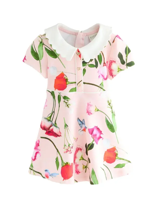 Baker by Ted Baker Baker by Ted Baker Haljina  zelena / roza / crvena / bijela