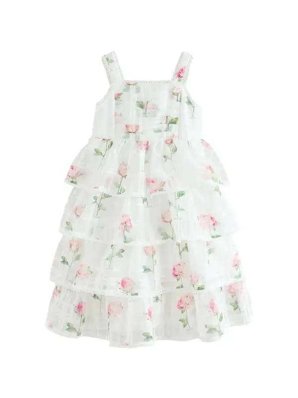 Baker by Ted Baker Baker by Ted Baker Haljina  zelena / roza / malina / bijela