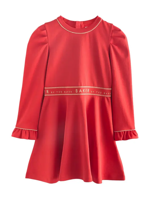 Baker by Ted Baker Baker by Ted Baker Haljina  zlatna / crvena