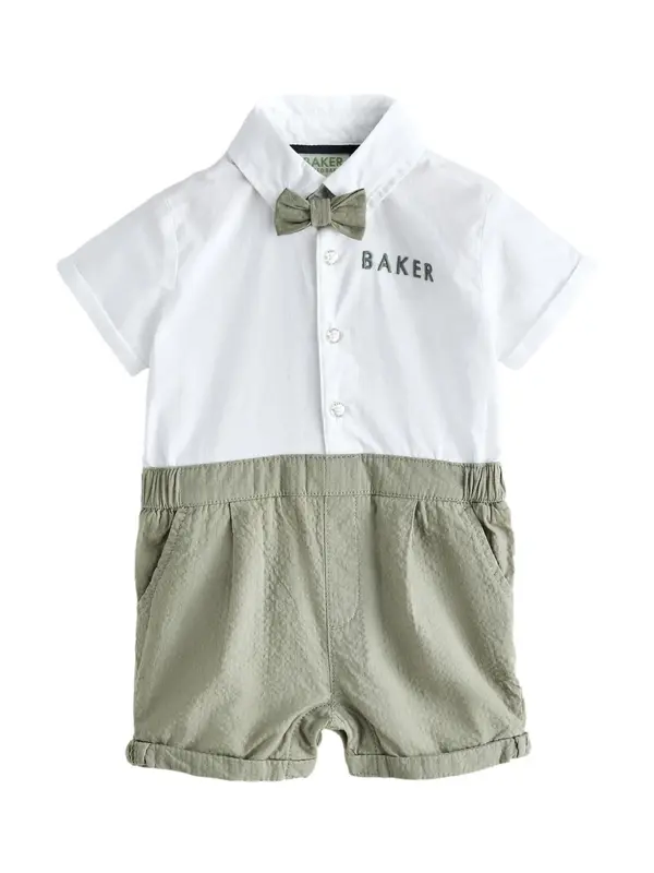 Baker by Ted Baker Baker by Ted Baker Jednodijelni komplet  maslinasta / bijela