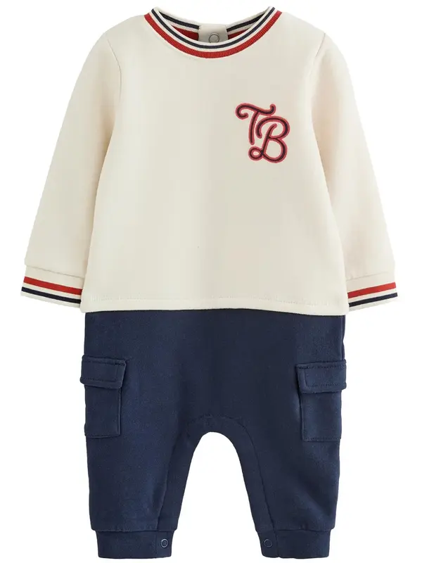 Baker by Ted Baker Baker by Ted Baker Jednodijelni komplet  mornarsko plava / kameno siva / rubin crvena