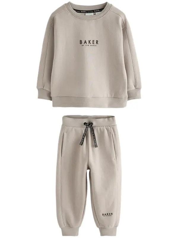 Baker by Ted Baker Baker by Ted Baker Jogging komplet  kameno siva / crna