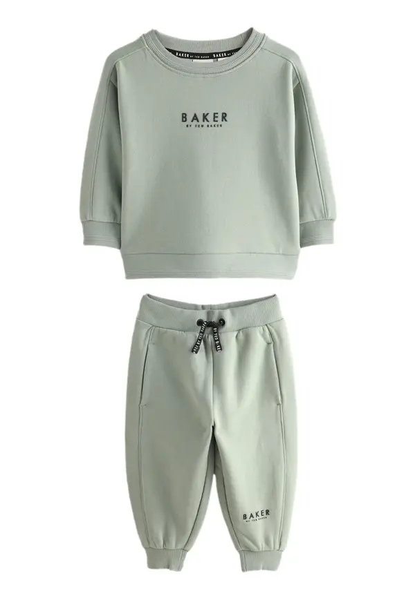 Baker by Ted Baker Baker by Ted Baker Jogging komplet  pastelno zelena