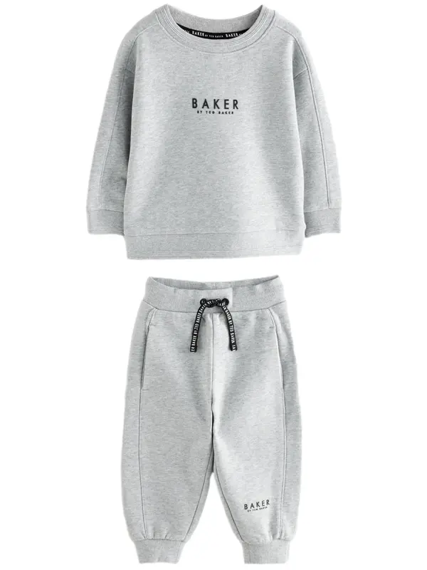 Baker by Ted Baker Baker by Ted Baker Jogging komplet  siva melange / crna