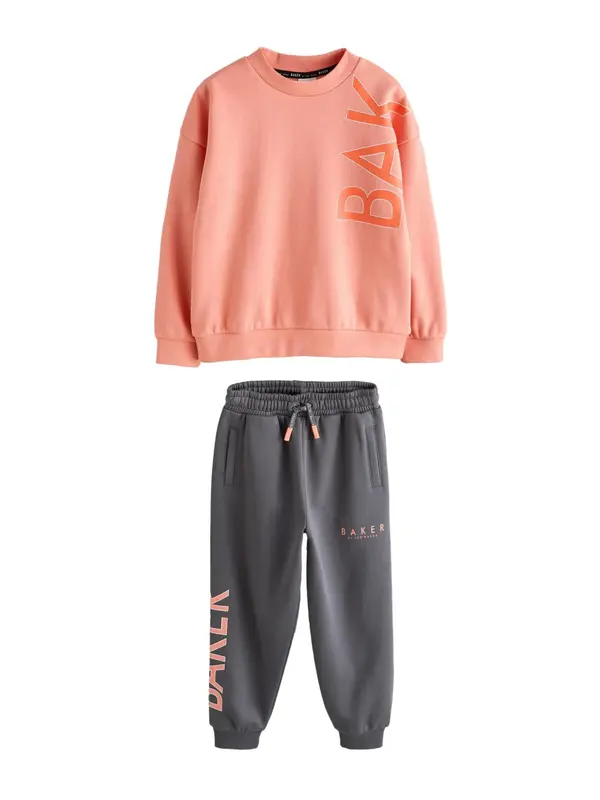 Baker by Ted Baker Baker by Ted Baker Jogging komplet  siva / roza / crvena
