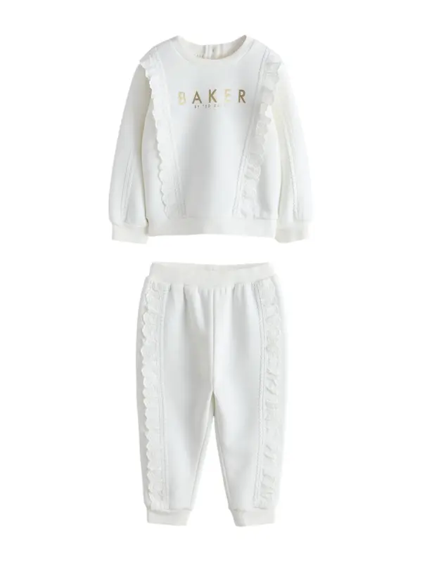 Baker by Ted Baker Baker by Ted Baker Jogging komplet  svijetlobež / zlatna