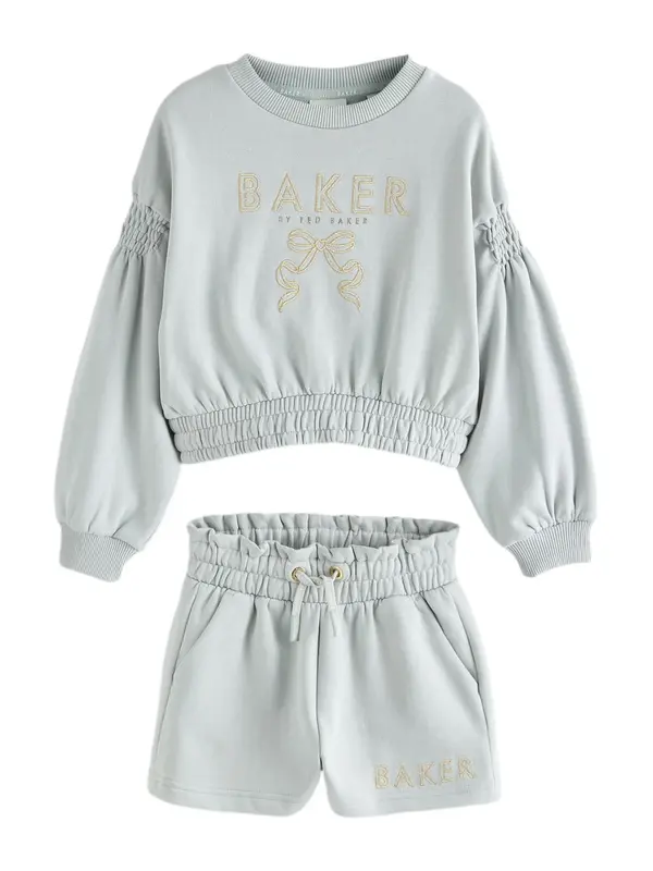 Baker by Ted Baker Baker by Ted Baker Jogging komplet  zlatna / pastelno zelena