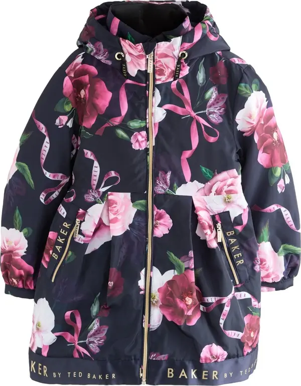 Baker by Ted Baker Baker by Ted Baker Kaput  mornarsko plava / zelena / sivkasto ljubičasta (mauve) / roza