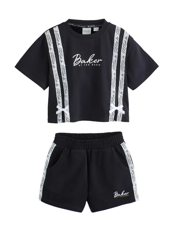 Baker by Ted Baker Baker by Ted Baker Komplet  crna / bijela