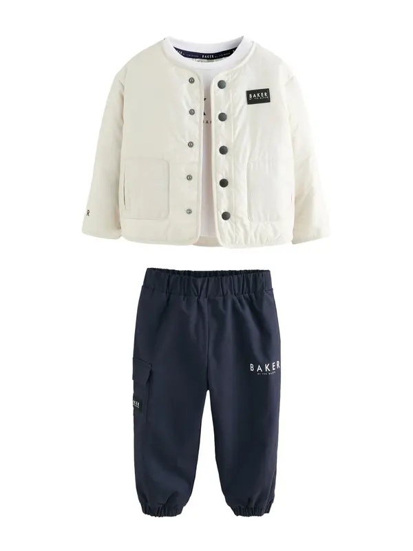 Baker by Ted Baker Baker by Ted Baker Komplet  ecru/prljavo bijela / tamno plava / bijela