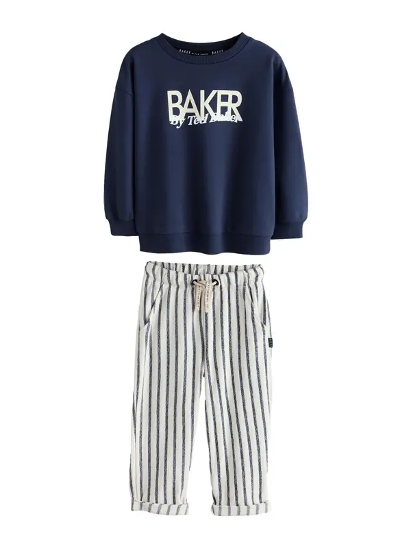Baker by Ted Baker Baker by Ted Baker Komplet  mornarsko plava / bijela