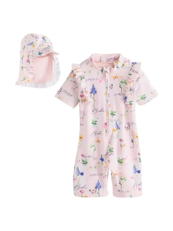 Baker by Ted Baker Baker by Ted Baker Komplet  plava / žuta / zelena / roza