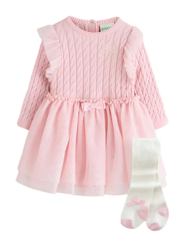 Baker by Ted Baker Baker by Ted Baker Komplet  roza / bijela