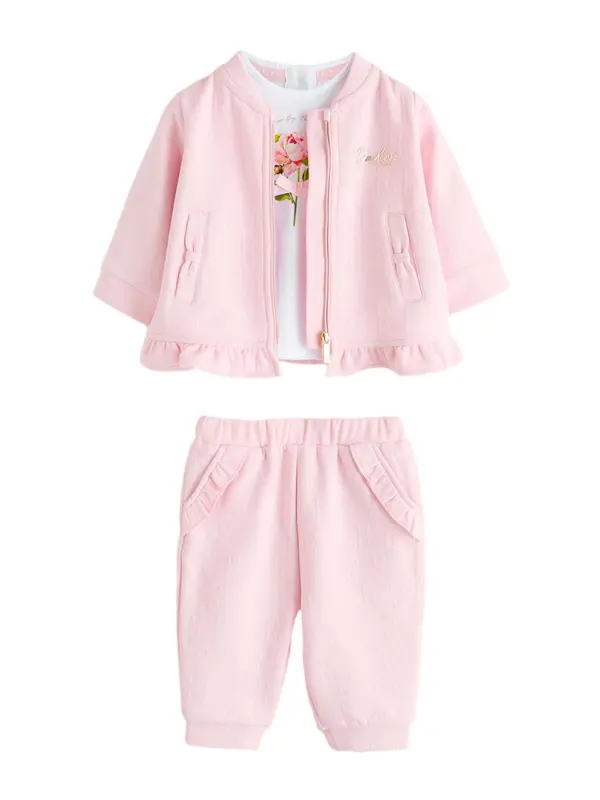 Baker by Ted Baker Baker by Ted Baker Komplet  roza / bijela