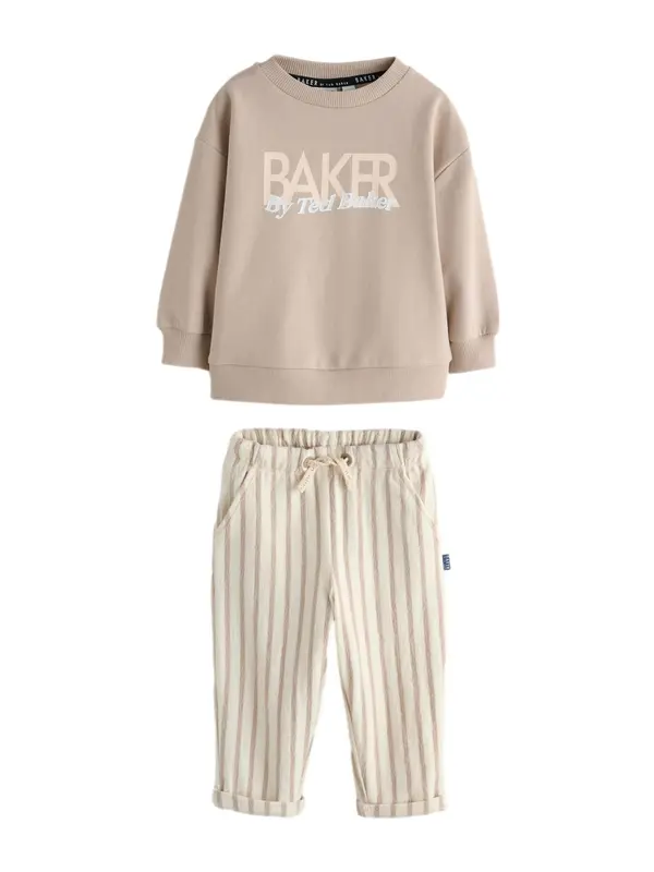 Baker by Ted Baker Baker by Ted Baker Komplet  sivkasto bež / svijetlobež