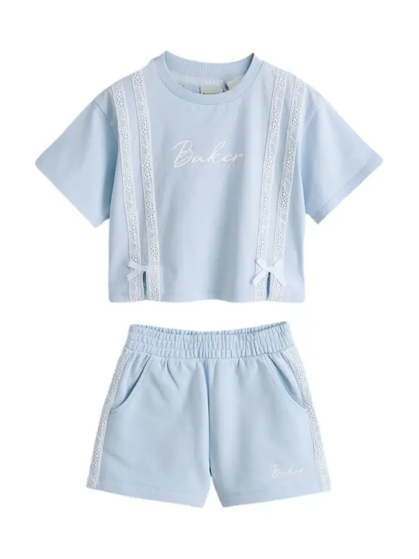 Baker by Ted Baker Baker by Ted Baker Komplet  svijetloplava / bijela