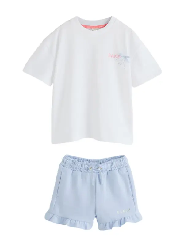 Baker by Ted Baker Baker by Ted Baker Komplet  svijetloplava / bijela