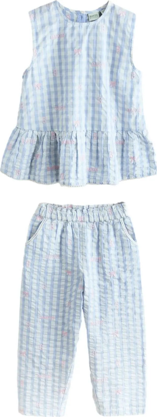 Baker by Ted Baker Baker by Ted Baker Komplet  svijetloplava / pastelno roza / bijela