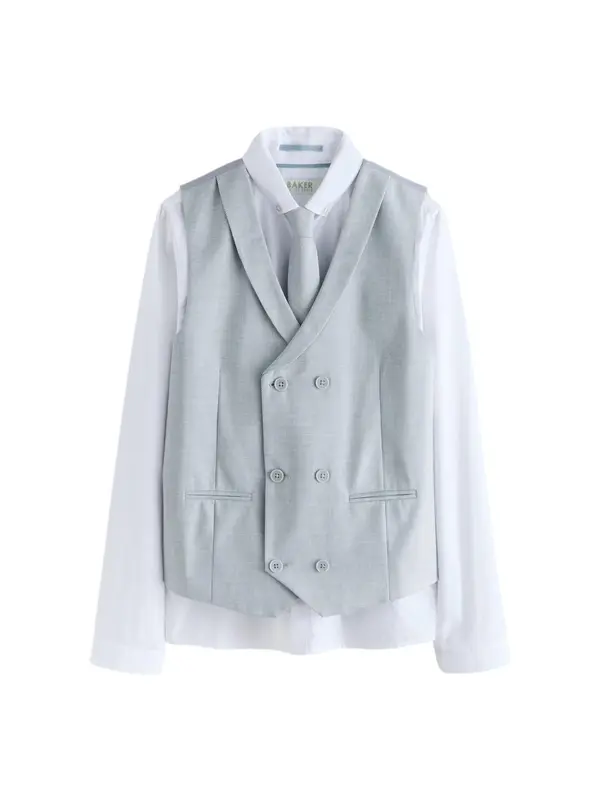 Baker by Ted Baker Baker by Ted Baker Komplet  svijetlosiva / bijela