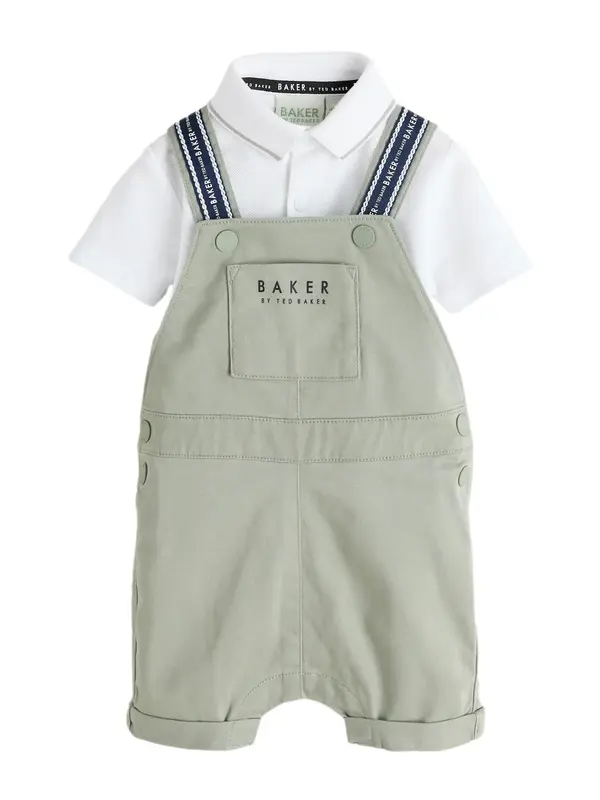 Baker by Ted Baker Baker by Ted Baker Komplet  svijetlozelena / bijela