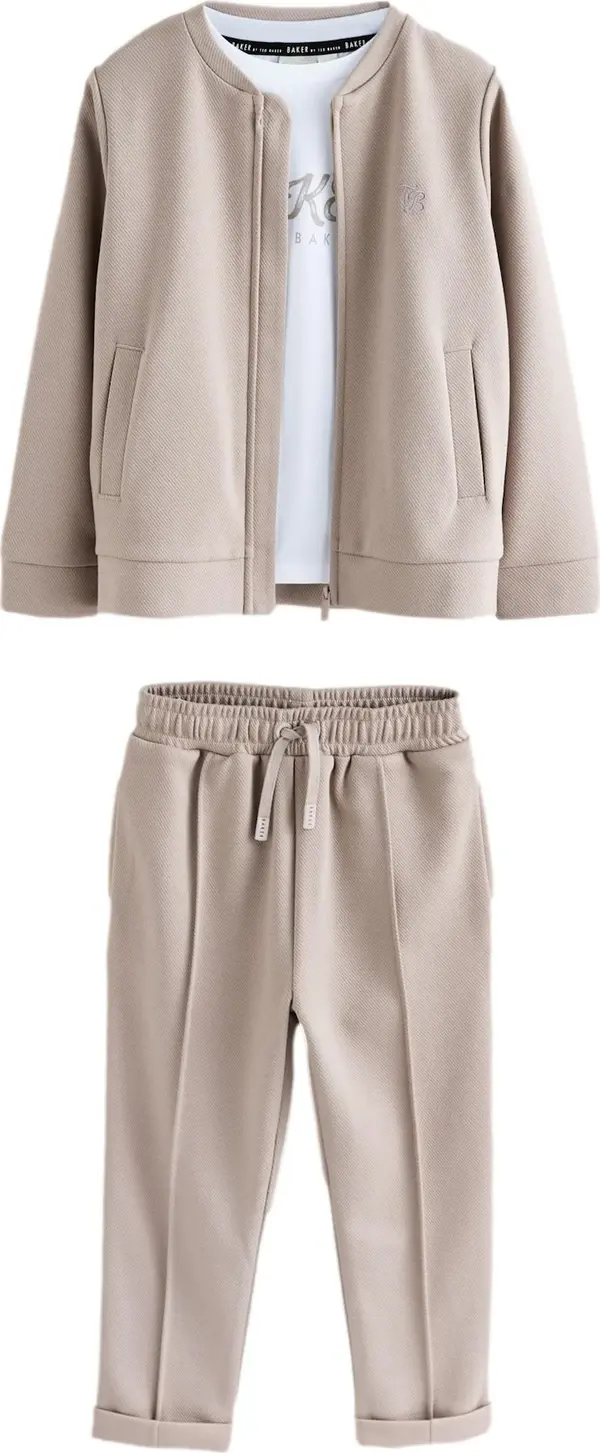 Baker by Ted Baker Baker by Ted Baker Komplet  taupe siva / bijela