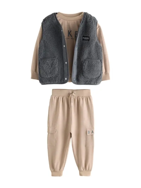 Baker by Ted Baker Baker by Ted Baker Komplet  taupe siva / tamo siva