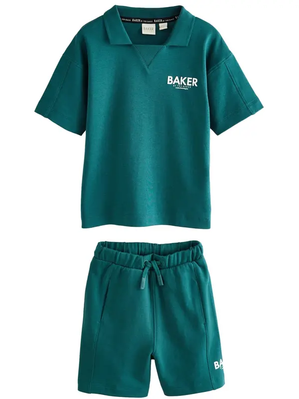 Baker by Ted Baker Baker by Ted Baker Komplet  zelena / bijela