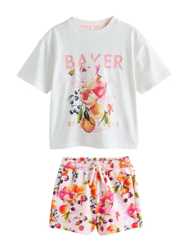 Baker by Ted Baker Baker by Ted Baker Komplet  zelena / narančasta / crvena / bijela