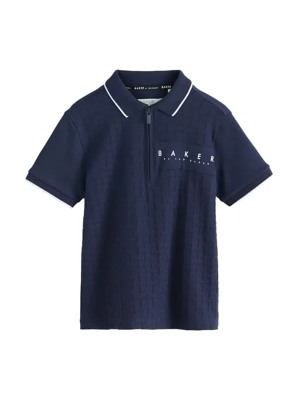 Baker by Ted Baker Baker by Ted Baker Majica  mornarsko plava / bijela