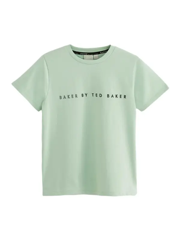 Baker by Ted Baker Baker by Ted Baker Majica  pastelno zelena / crna