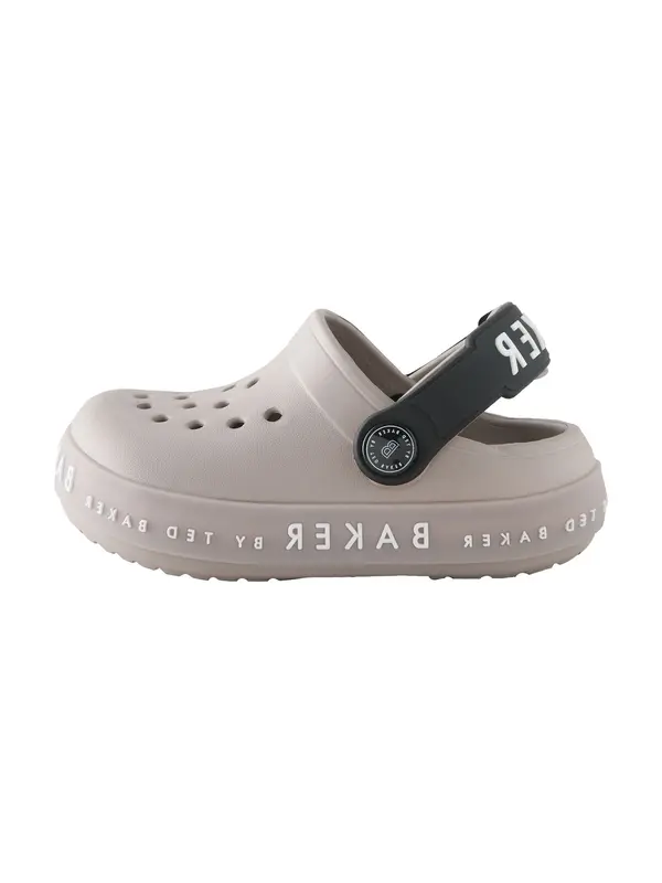 Baker by Ted Baker Baker by Ted Baker Otvorene cipele  kameno siva / crna / bijela