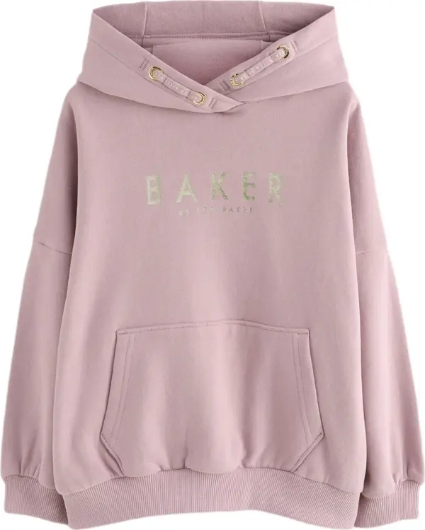 Baker by Ted Baker Baker by Ted Baker Sweater majica  svijetloplava / sivkasto ljubičasta (mauve) / srebro