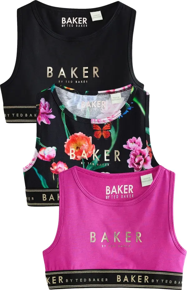 Baker by Ted Baker Baker by Ted Baker Top  ružičasta / crna