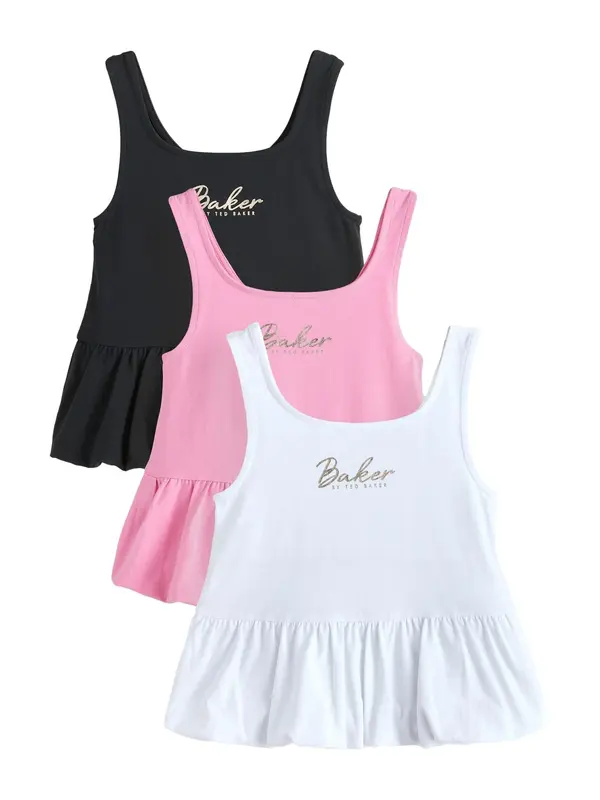Baker by Ted Baker Baker by Ted Baker Top  zlatna / svijetloroza / crna / bijela