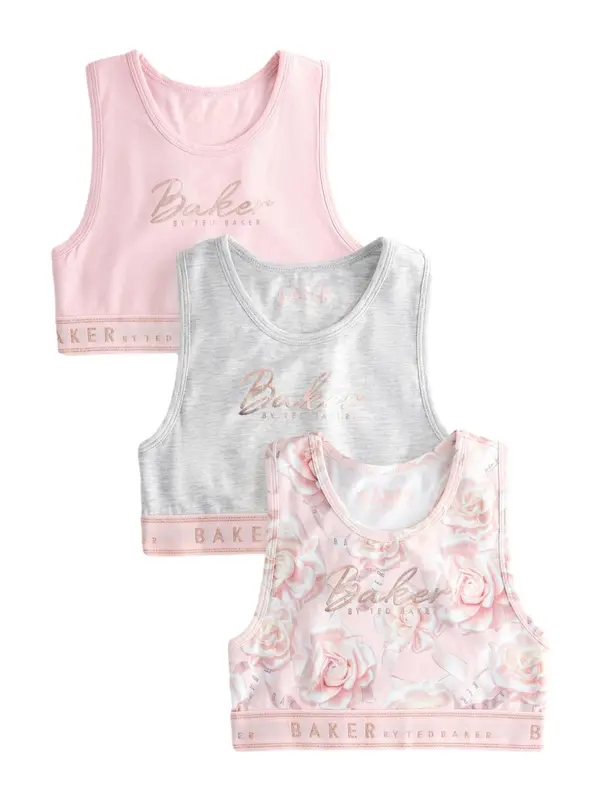 Baker by Ted Baker Baker by Ted Baker Top  zlatna / svijetlosiva / svijetloroza / bijela