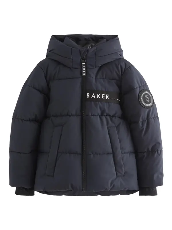 Baker by Ted Baker Baker by Ted Baker Zimska jakna  noćno plava / crna / bijela