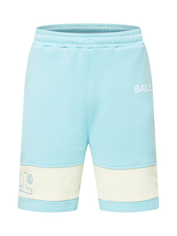 Ball Ball Hlače  svijetloplava / bijela