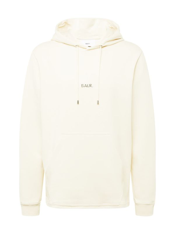 BALR. BALR. Sweater majica 'Q-Series'  srebro / prljavo bijela