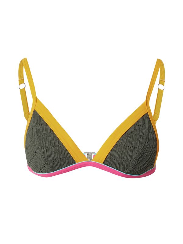 Banana Moon Banana Moon Bikini gornji dio  plava / šafran / kaki / roza