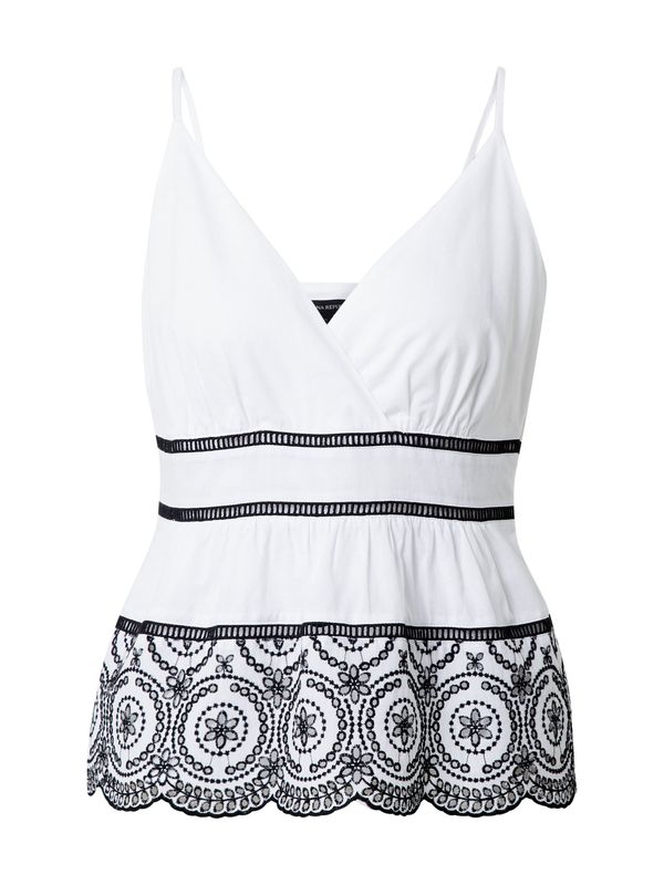 Banana Republic Banana Republic Top  crna / bijela