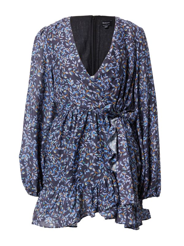 Bardot Bardot Haljina 'KIERA'  morsko plava / svijetloplava / žad / narančasta