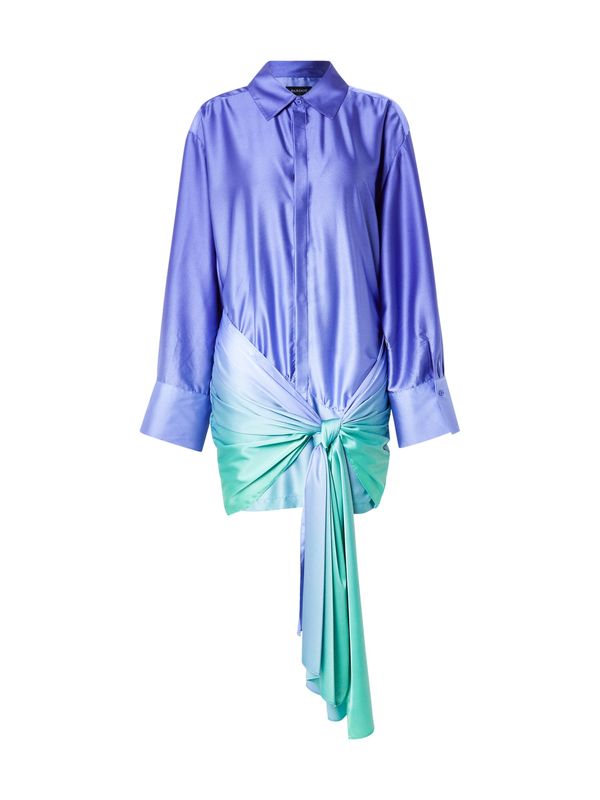 Bardot Bardot Košulja haljina 'MALIRA OMBRE SHIRT DRESS'  plava / pastelno zelena