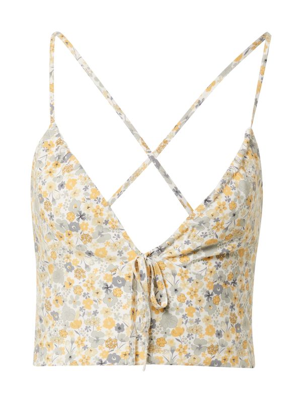 Bardot Bardot Top 'CINDY'  boja pijeska / žuta / svijetložuta / siva