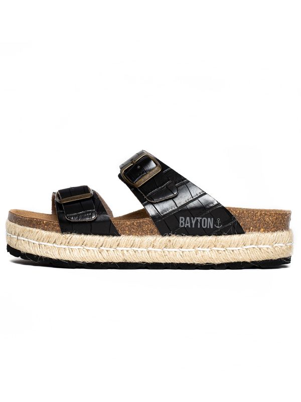 Bayton Bayton Natikače s potpeticom 'Alcee'  bež / crna