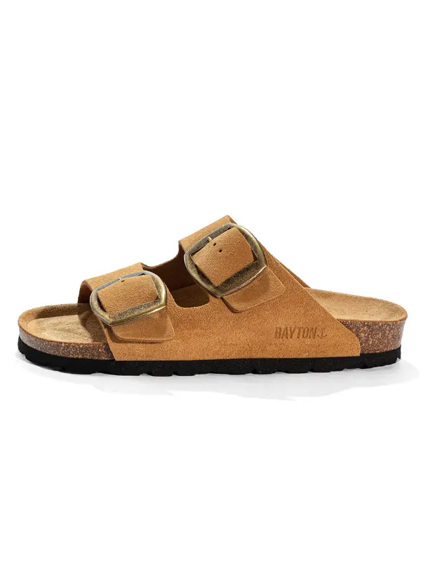 Bayton Bayton Natikače s potpeticom 'ALICANTE'  boja devine dlake (camel)