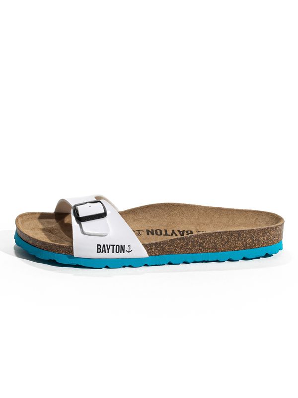 Bayton Bayton Natikače s potpeticom 'Anastasia'  crna / srebro / bijela