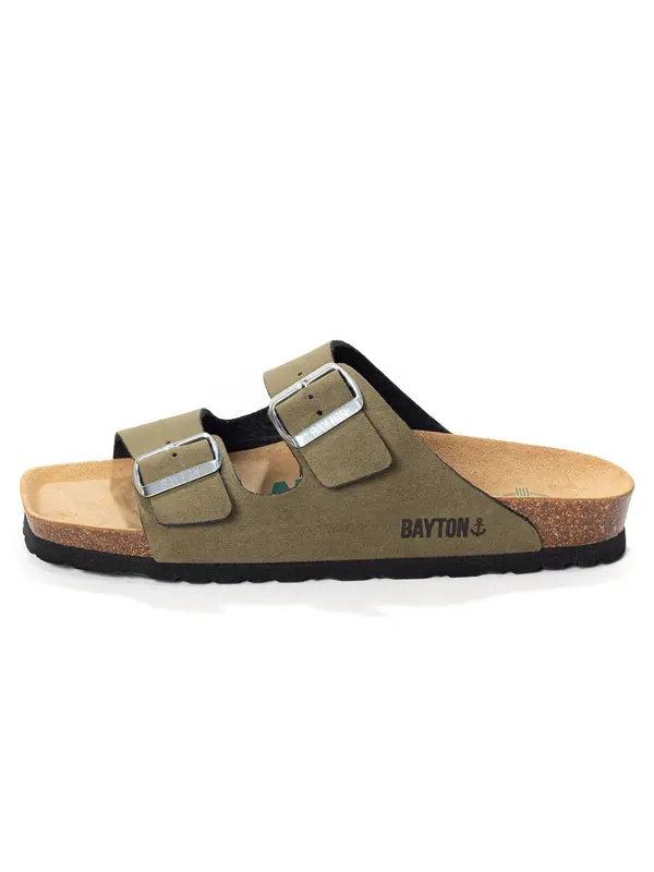 Bayton Bayton Natikače s potpeticom 'Athena'  kaki